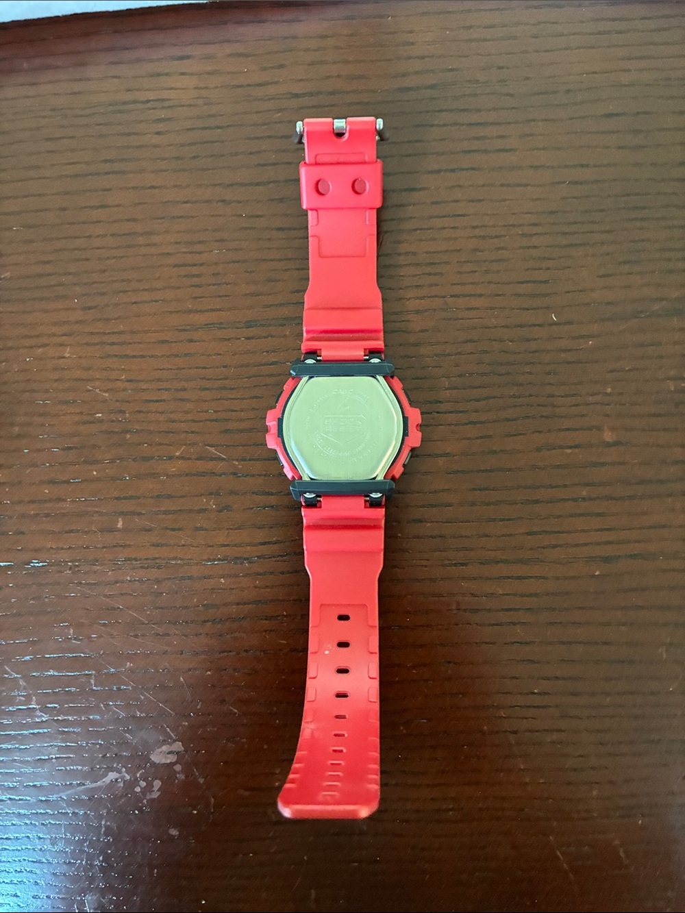 Vintage Red Casio Digital G-Shock Watch.  Please read details! - Picture 3 of 4